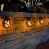 Sale Veli Line 5-PAK LED FLAMME SOLCELLE LYSKÆDE SORT 0 0