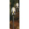 Outlet Veli Line 2-PAK SOLCELLE FAKKEL STÅL 38 CM