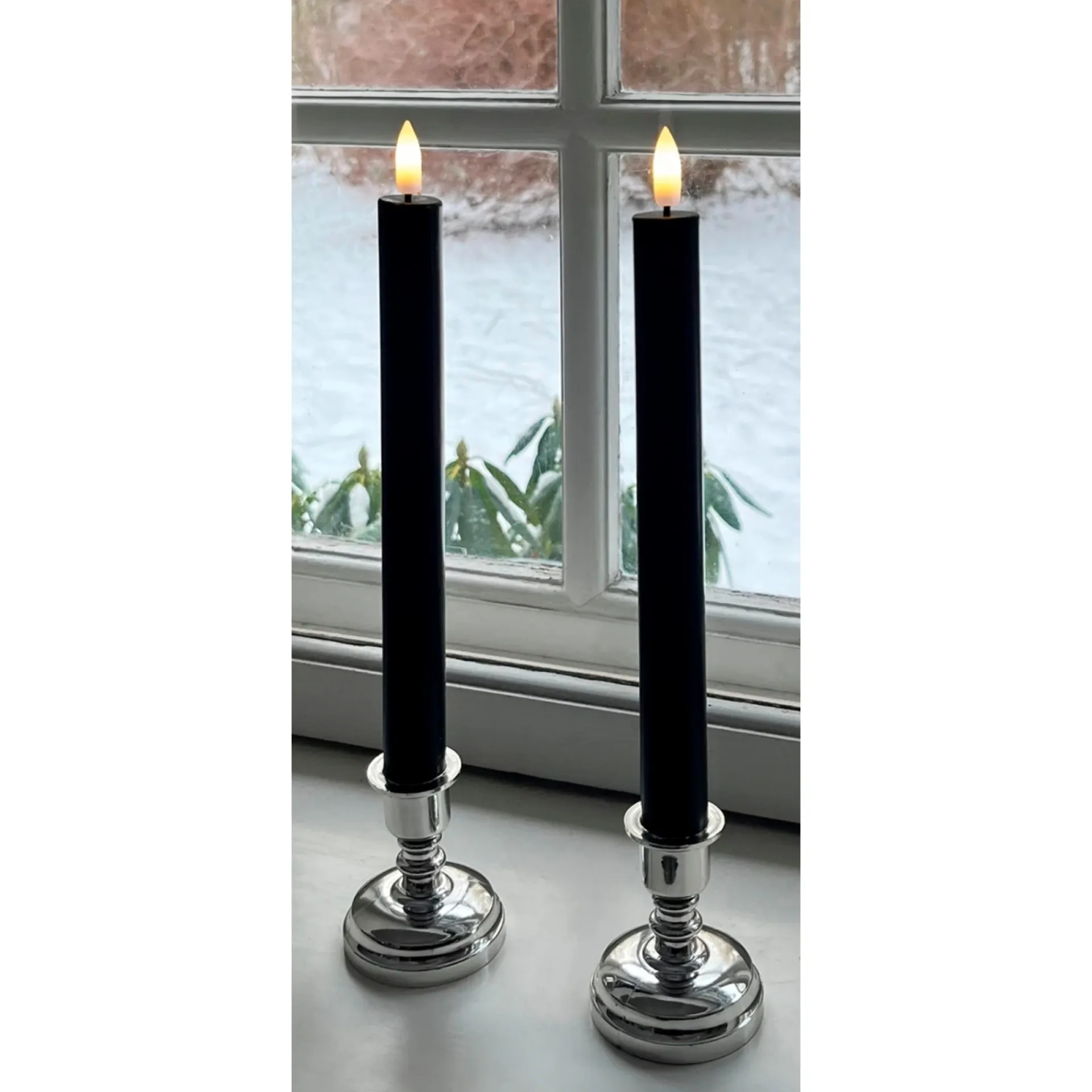 Sale Veli Line 2-PAK SORTE 24 CM LED KRONELYS