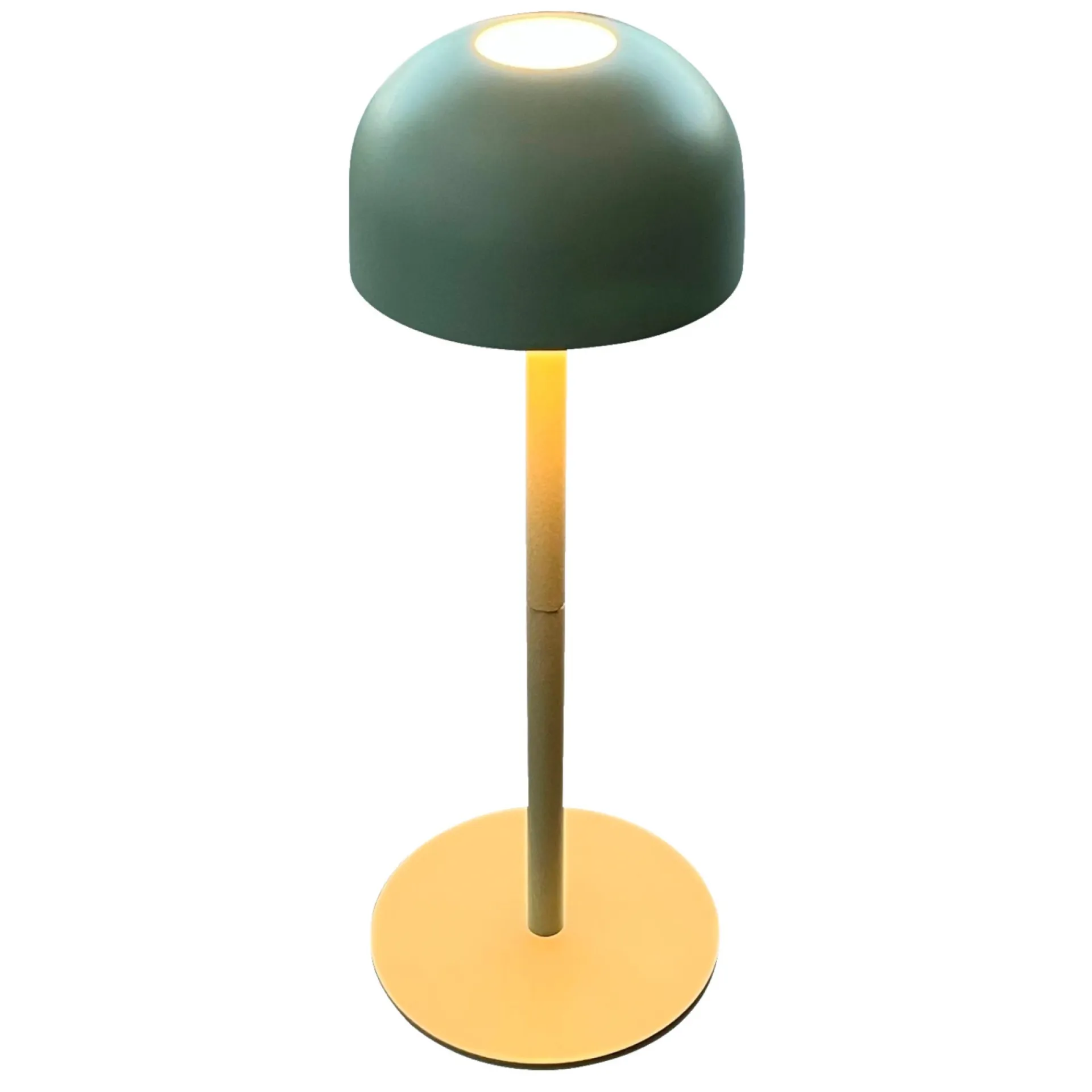Clearance Veli Line SHINE MINI TOUCH GENOPLADELIG BORDLAMPE OLIVENGRØN