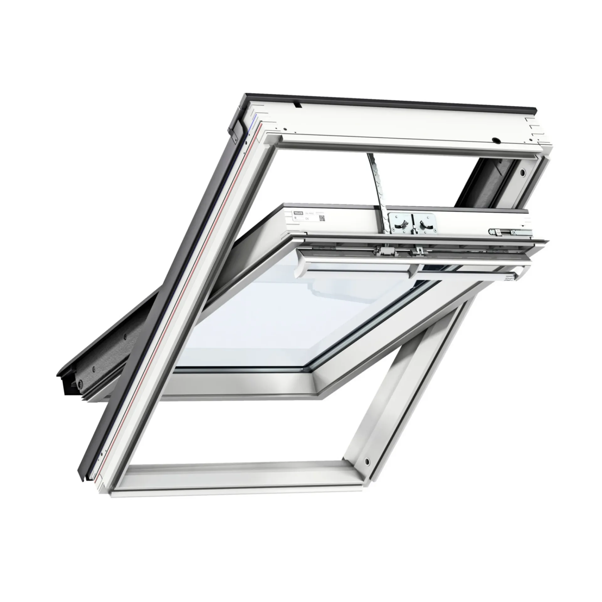 Online Velux INTEGRA SOLCELLE VIPPEVINDUE HVIDMALET TRÆ 78 X 140 CM GGL MK08 206830