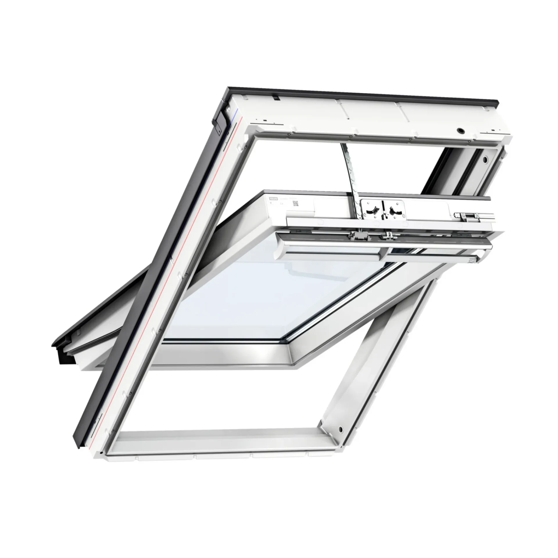 Velux INTEGRA SOLCELLE VIPPEVINDUE HVID POLYURETAN 55 X 78 CM GGU CK02 006830