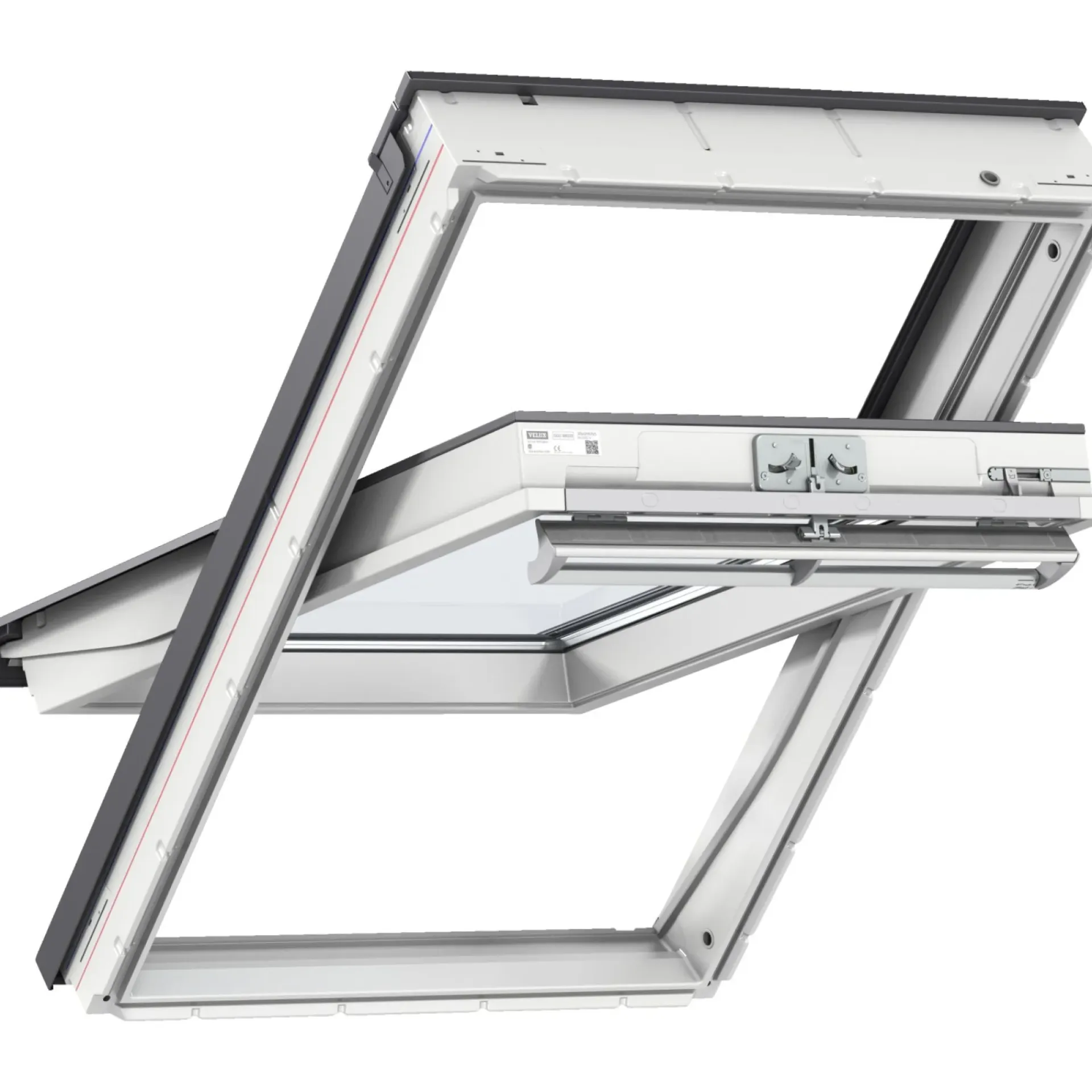 Best Velux VIPPEVINDUE HVID POLYURETAN 55 X 78 CM GGU CK02 0066