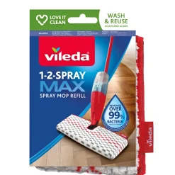 Online Vileda 1-2 SPRAY MAX REFIL VÅDMOPPE H:24CMXD:2,5CMXB:15,6CM I PAKKEN