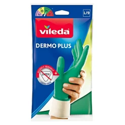 Sale Vileda DERMO PLUS GUMMIHANDSKE L