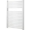 Best VVS Trading BUET HÅNDKLÆDETØRRER, CENTRAL- OG FJERNVARME HVID 50 X 80 CM
