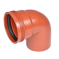 Hot Wavin BØJNING PP 87° 160 MM