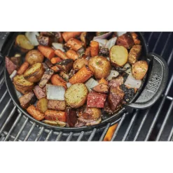 Clearance Weber GBS GOURMET BBQ SYSTEM STØBEJERNSPANDE PORCELÆNSEMALJERET STØBEJERN
