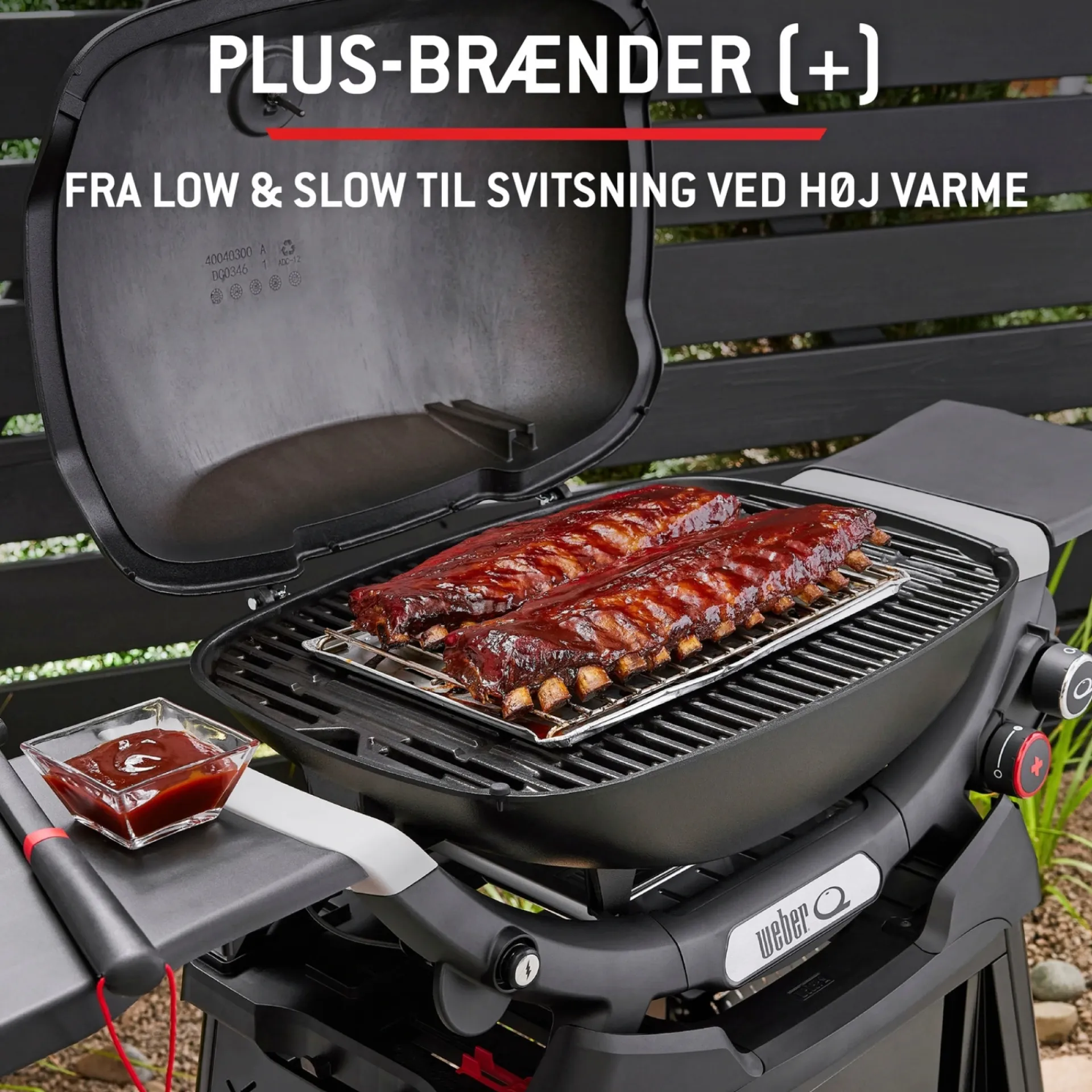 Outlet Weber Q 3200N+ GASGRILL SORT