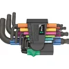 Sale Wera 950/9 MULTICOLOUR 2 STIFTNØGLESÆT 1,5-10 MM 9 DELE