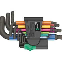 Sale Wera 950/9 MULTICOLOUR 2 STIFTNØGLESÆT 1,5-10 MM 9 DELE