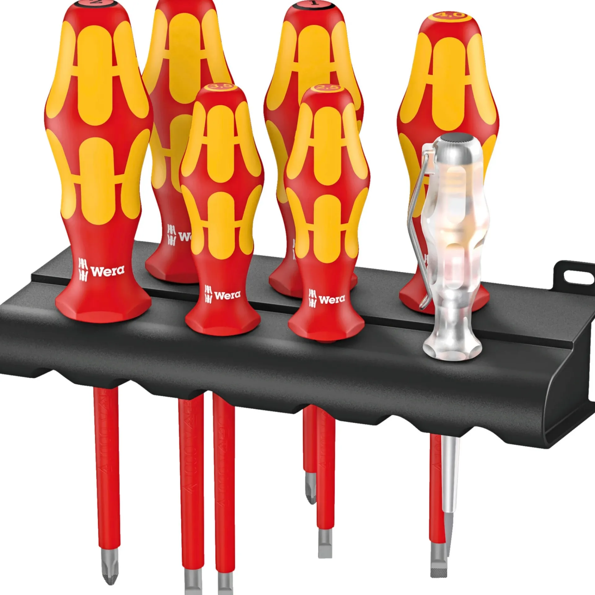New Wera KRAFTFORM RACK SKRUETRÆKKERSÆT 7 DELE