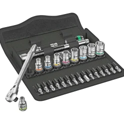 Sale Wera ZYKLOP 8100SA 8 TOPNØGLESÆT 90X205X55 MM 28 DELE