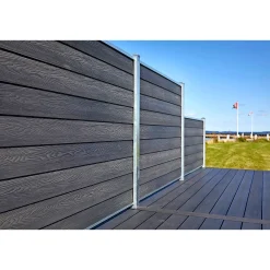 Hot Wimex GLYNGØRE A-PROFIL HEGNSFAG SORT 189.30 X 90 CM