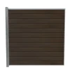 Sale Wimex LIVØ PRIME V-PROFIL HEGNSFAG MATBRUN 189.50 X 180 CM