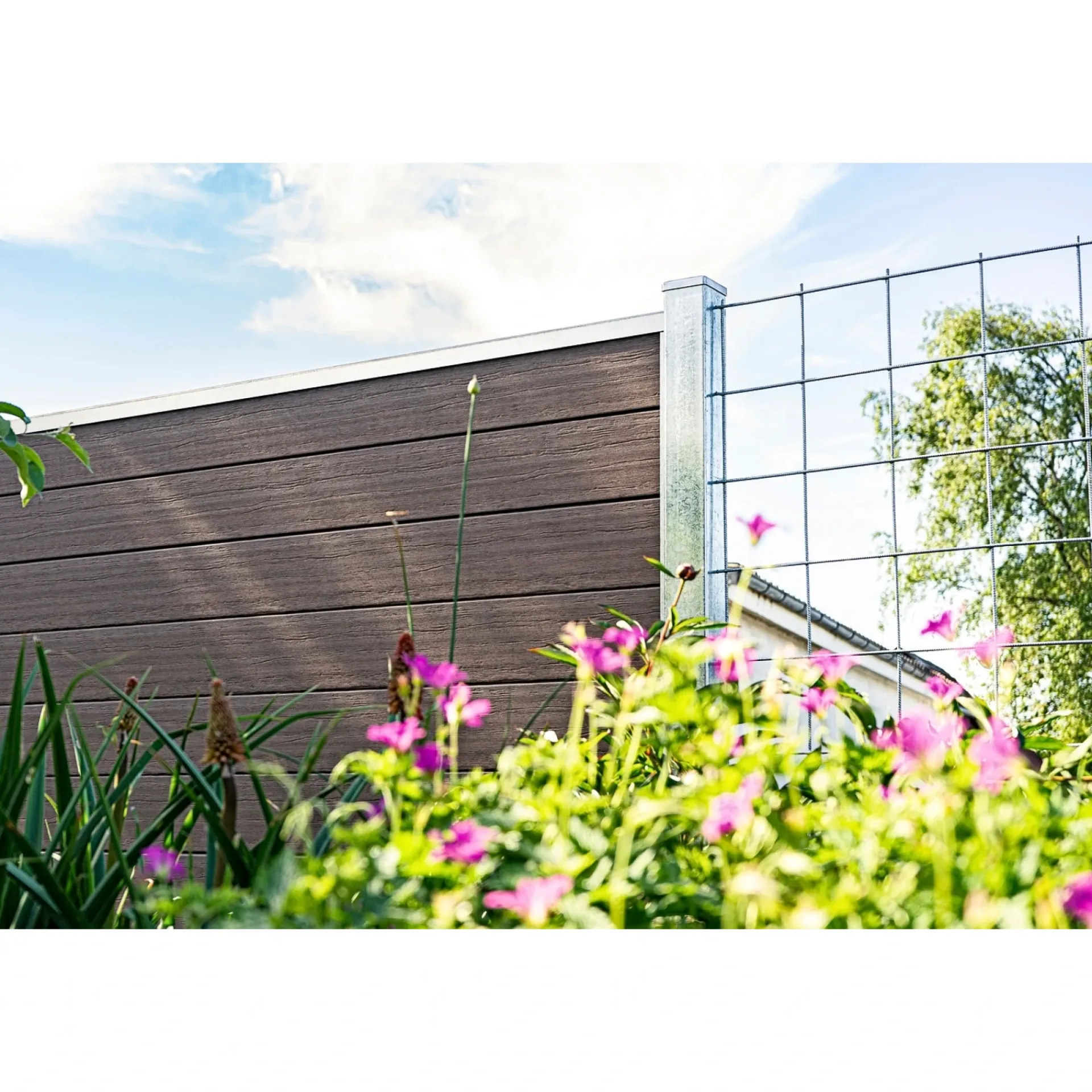 Sale Wimex LIVØ PRIME V-PROFIL HEGNSFAG MATBRUN 189.50 X 180 CM