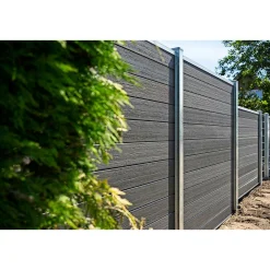 Hot Wimex LIVØ PRIME V-PROFIL HEGNSFAG MAT SORT 189.50 X 180 CM