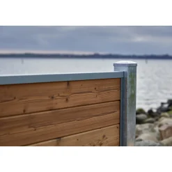 Clearance Wimex TREND V-PROFIL HEGNSFAG THERMOBEHANDLET GRAN 189.30 X 180 CM