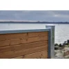 Discount Wimex TREND V-PROFIL HEGNSFAG THERMOBEHANDLET GRAN 189.30 X 140 CM