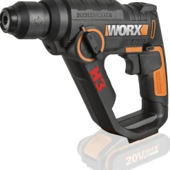 Outlet Worx POWERSHARE WX390.9 BOREHAMMER AKKU UDEN BATTERI OG LADER 1,2 J