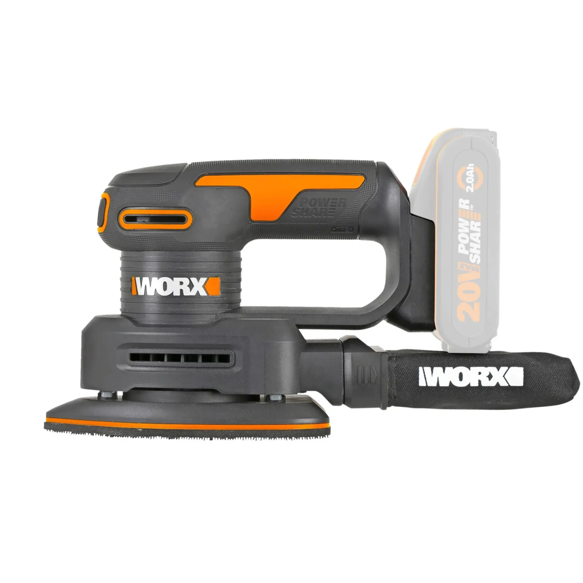 Hot Worx POWERSHARE WX822.9 RYSTEPUDSER AKKU