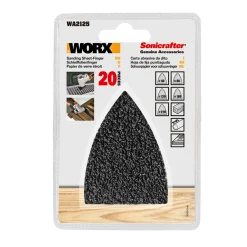 Clearance Worx WA2125 SLIBEARK K40/K80/K120/K180/K220 20 STK