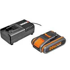 Outlet Worx WG918E GRÆSTRIMMER/HÆKKEKLIPPER/BATTERISÆT
