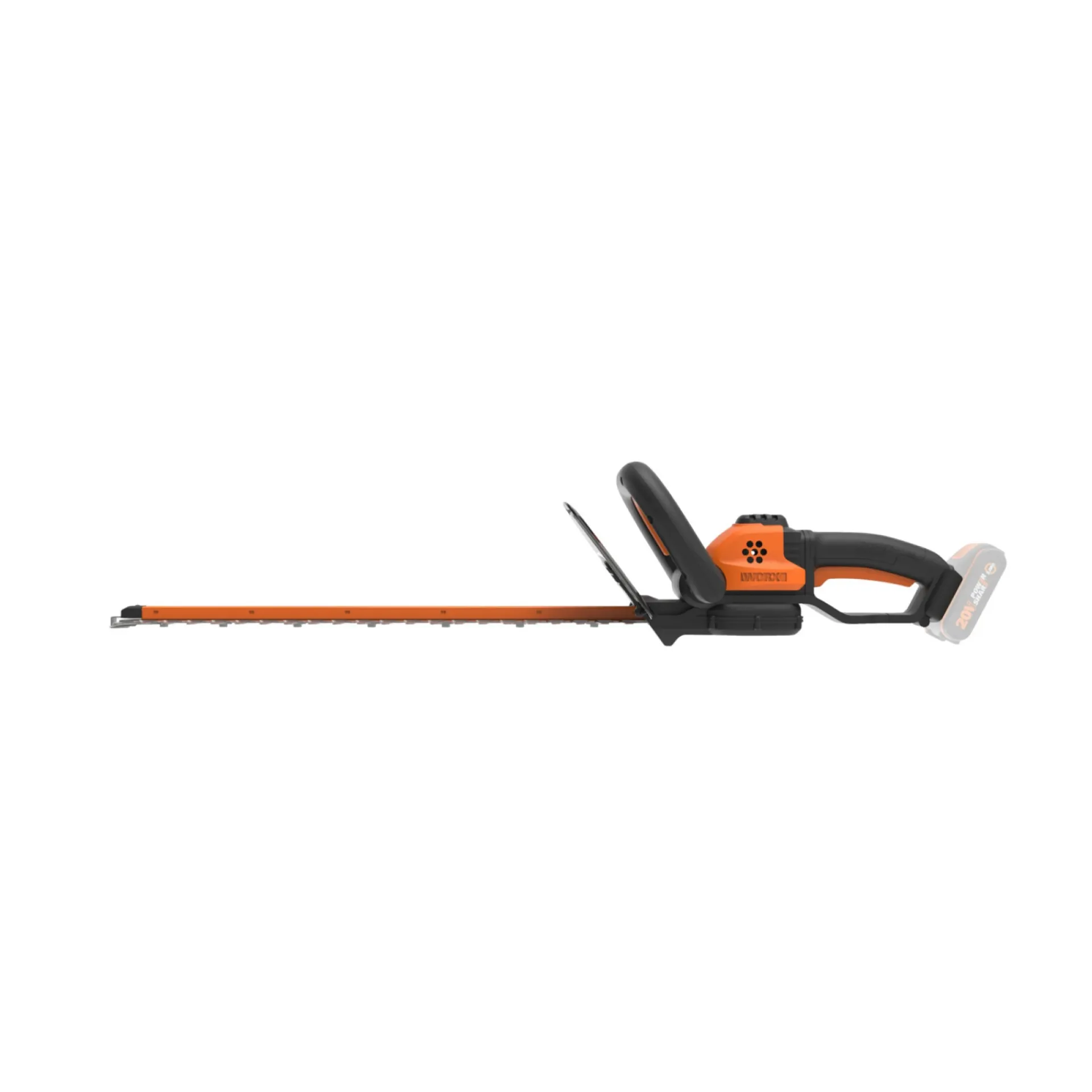 Outlet Worx WG264E.9 HÆKKEKLIPPER 56 CM UDEN BATTERI OG LADER