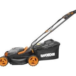 Hot Worx WG779E.1 PLÆNEKLIPPER AKKU 20V MED BATTERI OG LADER