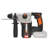 Discount Worx WX380.9 BOREHAMMER AKKU UDEN BATTERI OG LADER 2,2