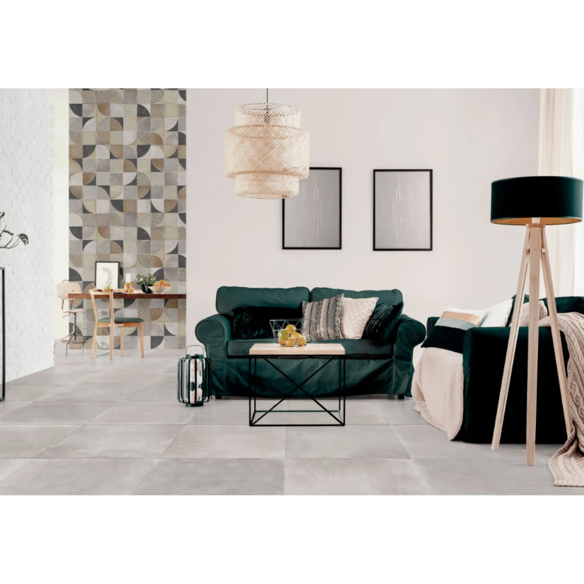 XL-BYG CONTEMPORARY LIGHT GREY GULVFLISE 81X81 LYS GRÅ