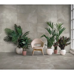 Outlet XL-BYG LECCESE FUMO GULVFLISE 30X60 GRÅ