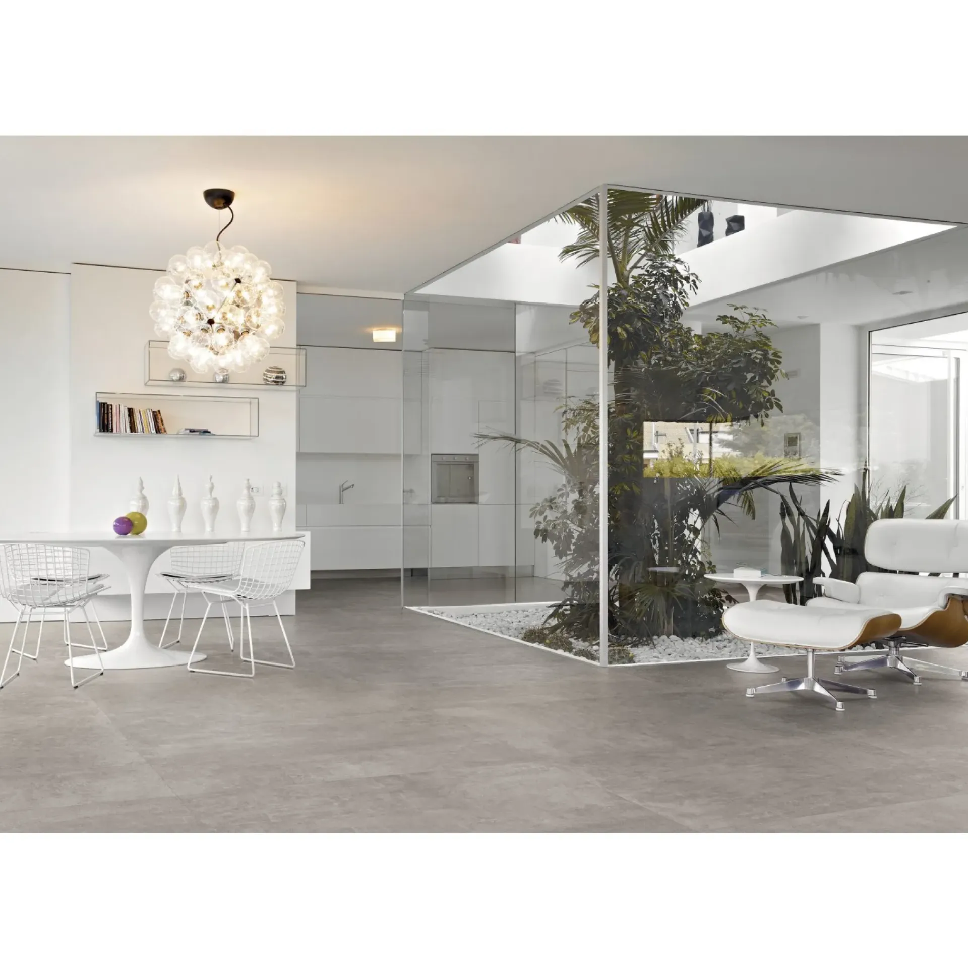 Outlet XL-BYG ON SQUARE CEMENTO GULVFLISE 80X80 LYS GRÅ