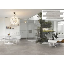 Hot XL-BYG ON SQUARE CEMENTO MOSAIK VÆGFLISE 30X60 LYS GRÅ