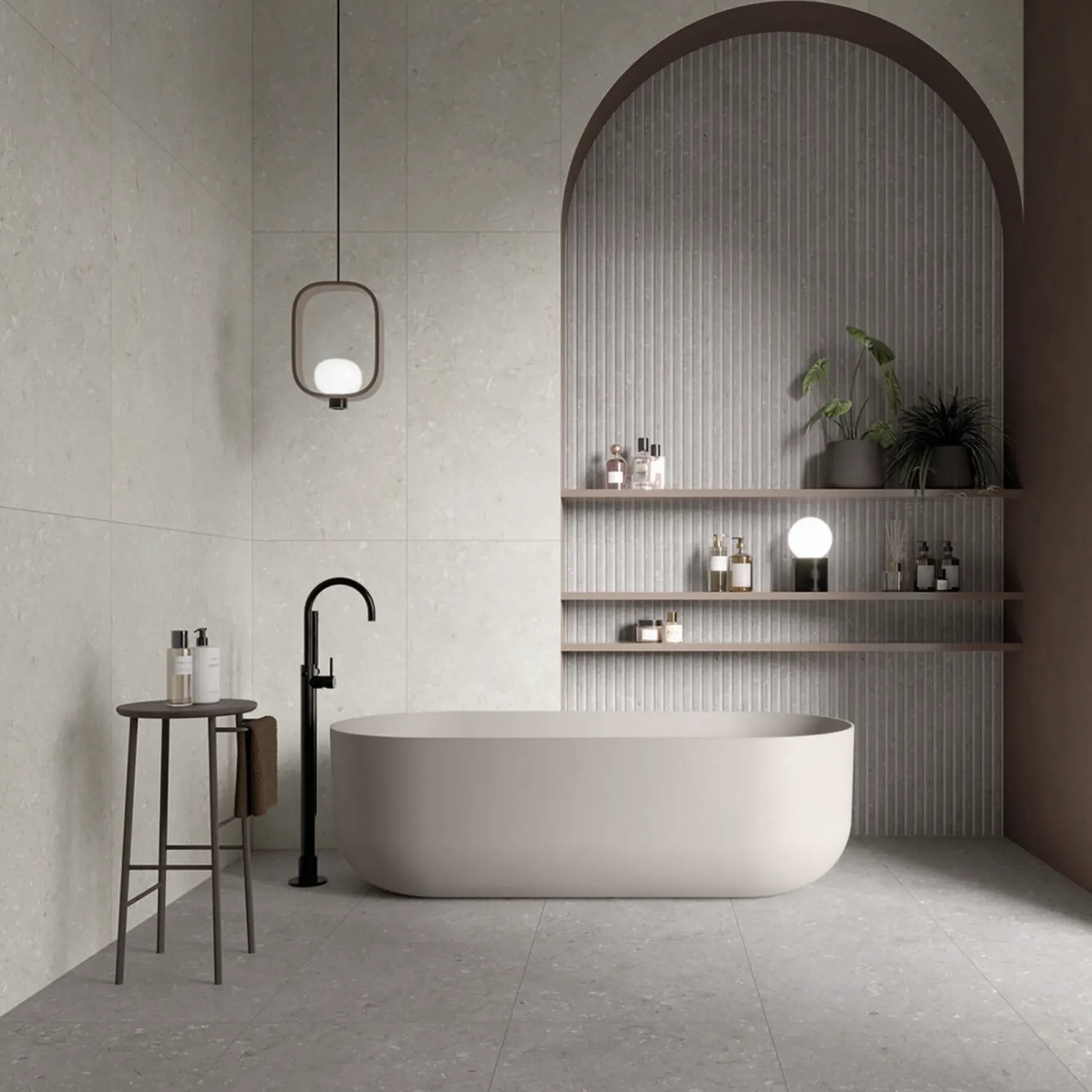 XL-BYG SHELLSTONE GRIGIO GULVFLISE 60X120 GRÅ